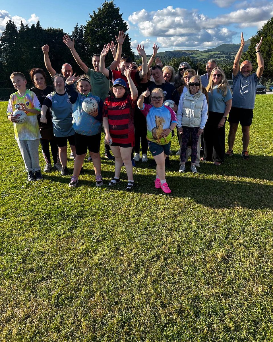 GAA for All at their Cul Camp yesterday. Great evening with treats after in the marquee. Thanks to new helpers Lucy &amp; Charlotte for giving a hand and all delighted to see Kit Finn make a very welcome return 👏👏👏👏