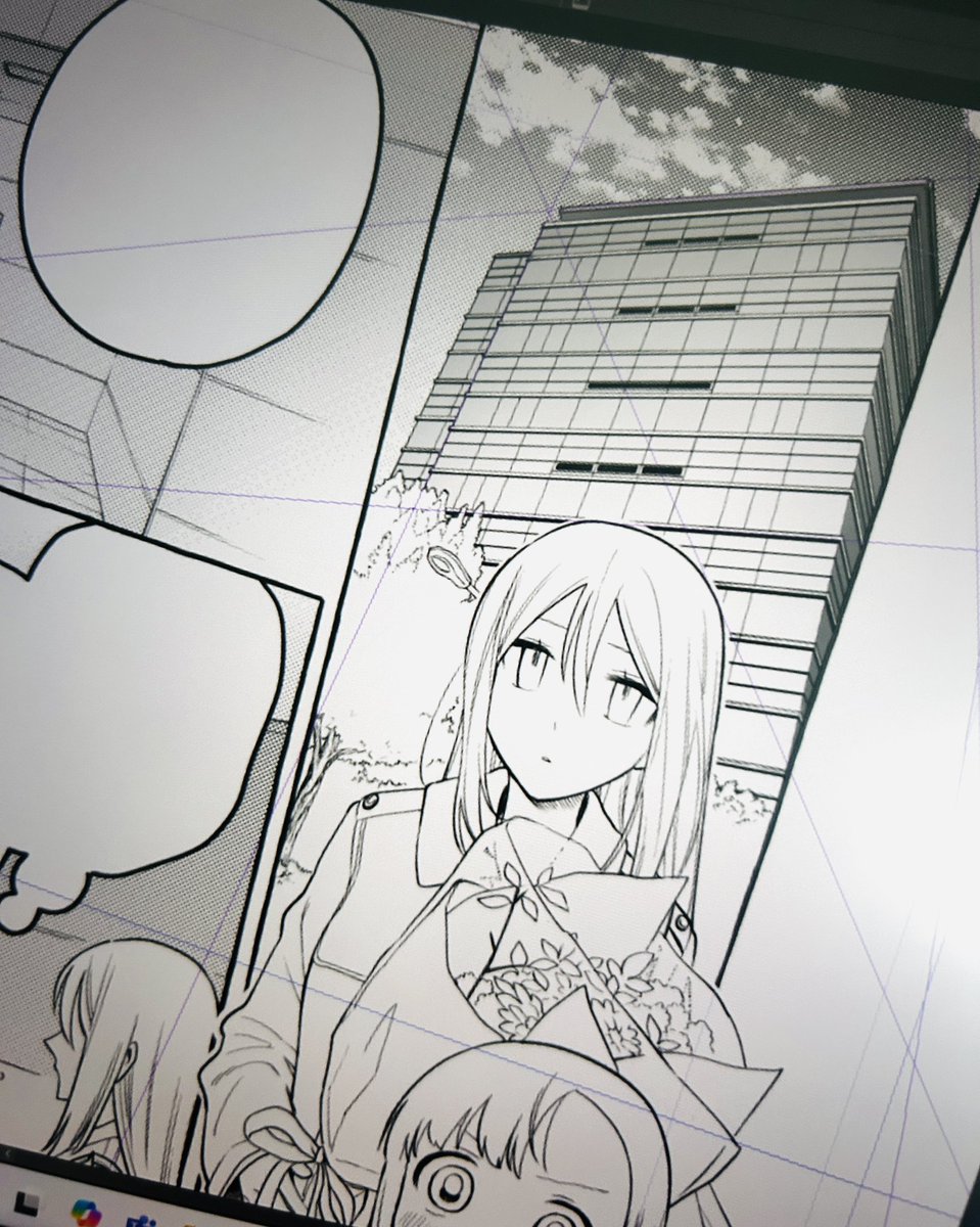何回も漫画描いてるのに「うわー背景入れるとめっちゃ漫画っぽくなる〜!」って毎回思う 
