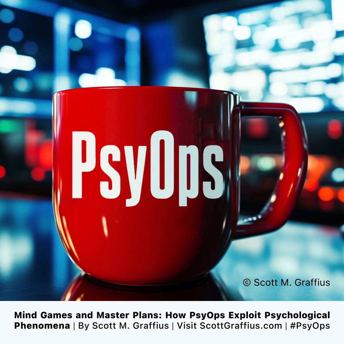 ScottGraffius's tweet image. Psychological operations (PsyOps) have moved beyond their military origins and are used in business, marketing, and more. See how PsyOps are strategically employed to shape perceptions and influence behavior.

🔗 scottgraffius.com/blog/files/min…

#PsyOps #Psychology #BehavioralScience