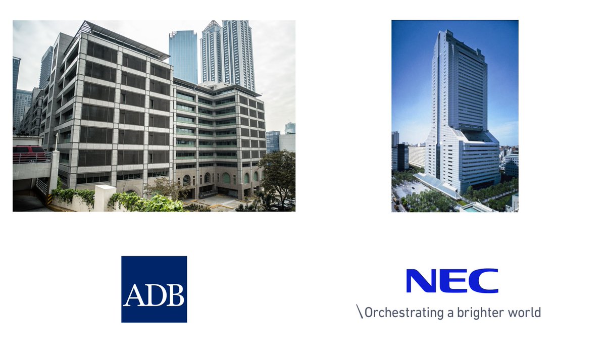 NEC_jp_pr's tweet image. ／
#NEC、アジア開発銀行(#AsianDevelopmentBank)との協力協定を締結💫
＼
“アジア・太平洋地域の持続可能でインクルーシブかつ強靭な成長の促進”に取り組むアジア開発銀行(ADB)と共に、#ADB に加盟する開発途上国の社会課題解決に向けたデジタル活用、#DX 促進支援のための連携を実施します🤝