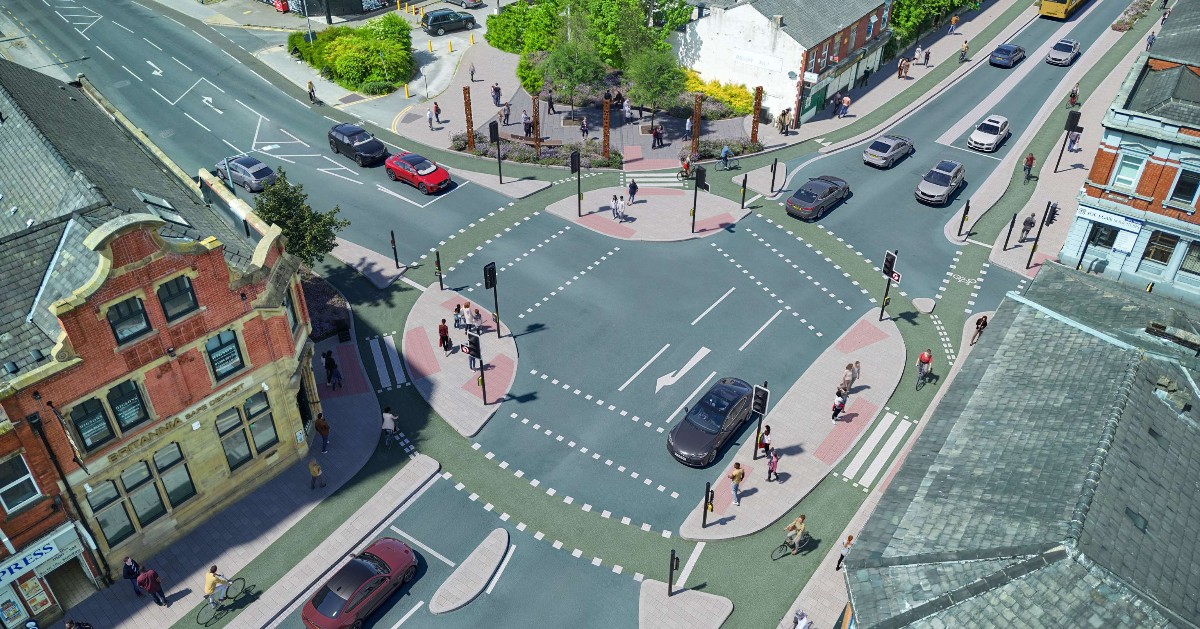 🚶‍♀️🚗🚲 Tell us what you think about updated plans for Market Street and King Street in Farnworth that aim to improve traffic flow and make it safer for pedestrians and bikes.

Join us at the corner of Market Street and King Street, July 8, 2-6pm.

Online: bit.ly/4lRqX6z