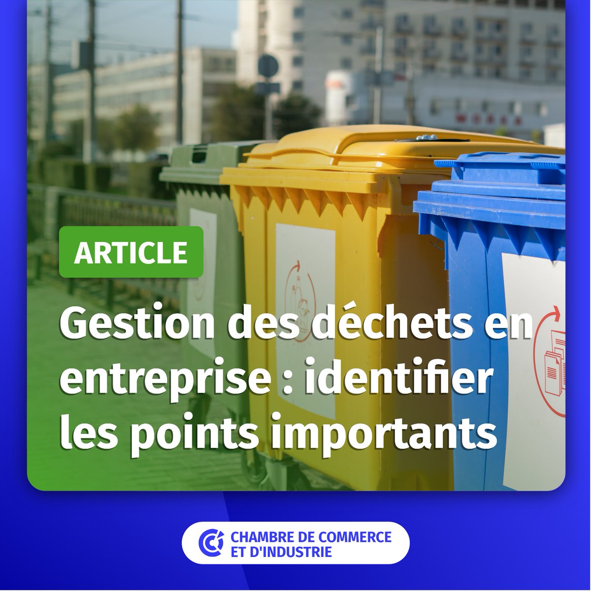 ♻️ Et si la gestion des déchets devenait un levier de performance pour votre activité ?

Plus qu'une obligation, c’est aujourd'hui un enjeu stratégique, au cœur des politiques RSE et de la performance globale des entreprises. 💡

👓 Lire l'article : rouen-metropole.cci.fr/gestion-des-de…