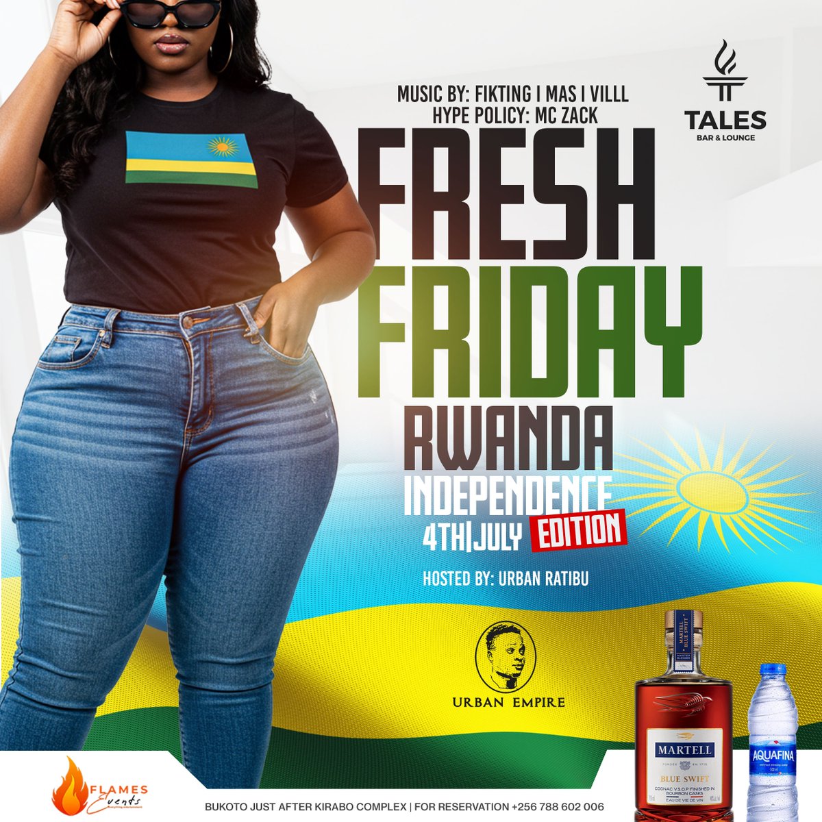 Tales Lounge Bukoto (@taleslounge_kla) on Twitter photo This Friday Is Different ๐ท๐ผ
Come party with our brothers and sisters from the Land of a Thousand Hills ๐๏ธ โ with Flames Events x <a href="/RatibuUrban/">Ratibu Urban.</a> leading the way!
๐ Entry is FREE
๐ฒ Book your table now: wa.me/256700564679
#FreshFriday #RwandaAtTales #TalesOfTheNight This Friday Is Different ๐ท๐ผ
Come party with our brothers and sisters from the Land of a Thousand Hills ๐๏ธ โ with Flames Events x <a href="/RatibuUrban/">Ratibu Urban.</a> leading the way!
๐ Entry is FREE
๐ฒ Book your table now: wa.me/256700564679
#FreshFriday #RwandaAtTales #TalesOfTheNight
