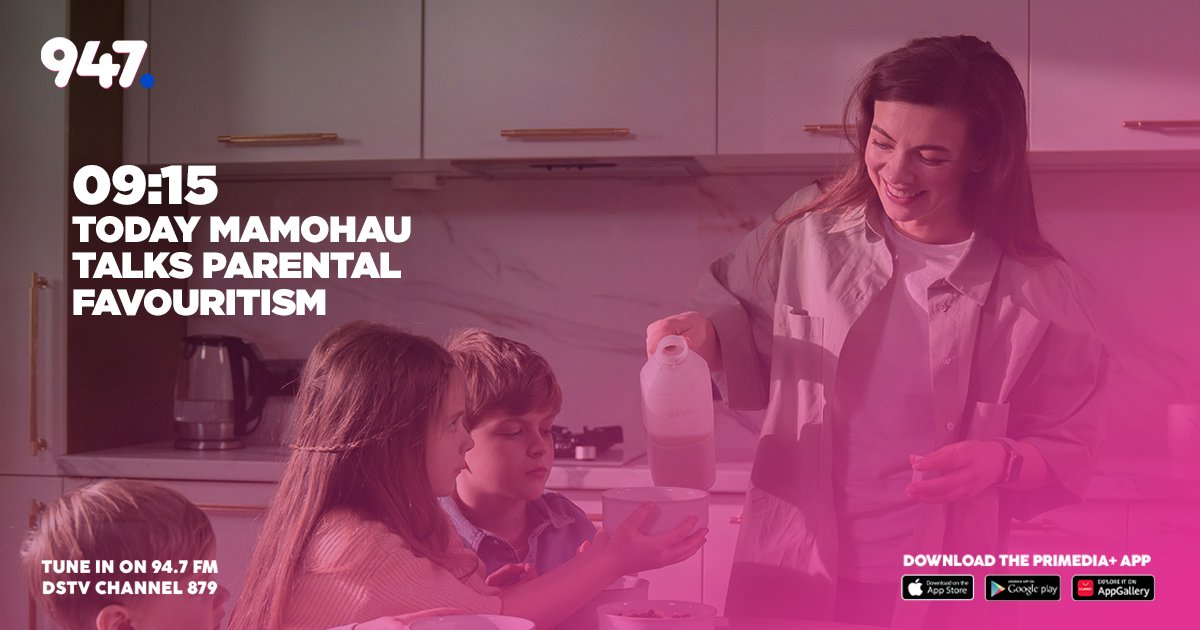 People say parents naturally have a fave child, but it’s something that can shake up family dynamics. Mamohau wants to know were you the favourite or the least favourite in your family, and how it affects your bond with your siblings? WhatsApp her on 066 38 18 609. #MamohauOn947