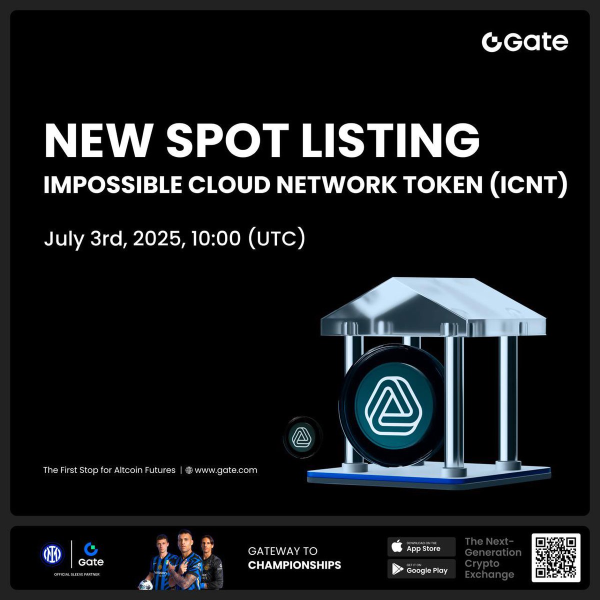 This one’s got big boy numbers and real usage - $ICNT 🤝🏻

LIVE on @gate_io now!
- $470M FDV
- $7M+ ARR
- 80PB+ Storage
- 250K+ Community
- Replacing AWS 

TRADEEE!! 
gate.com/trade/ICNT_USDT