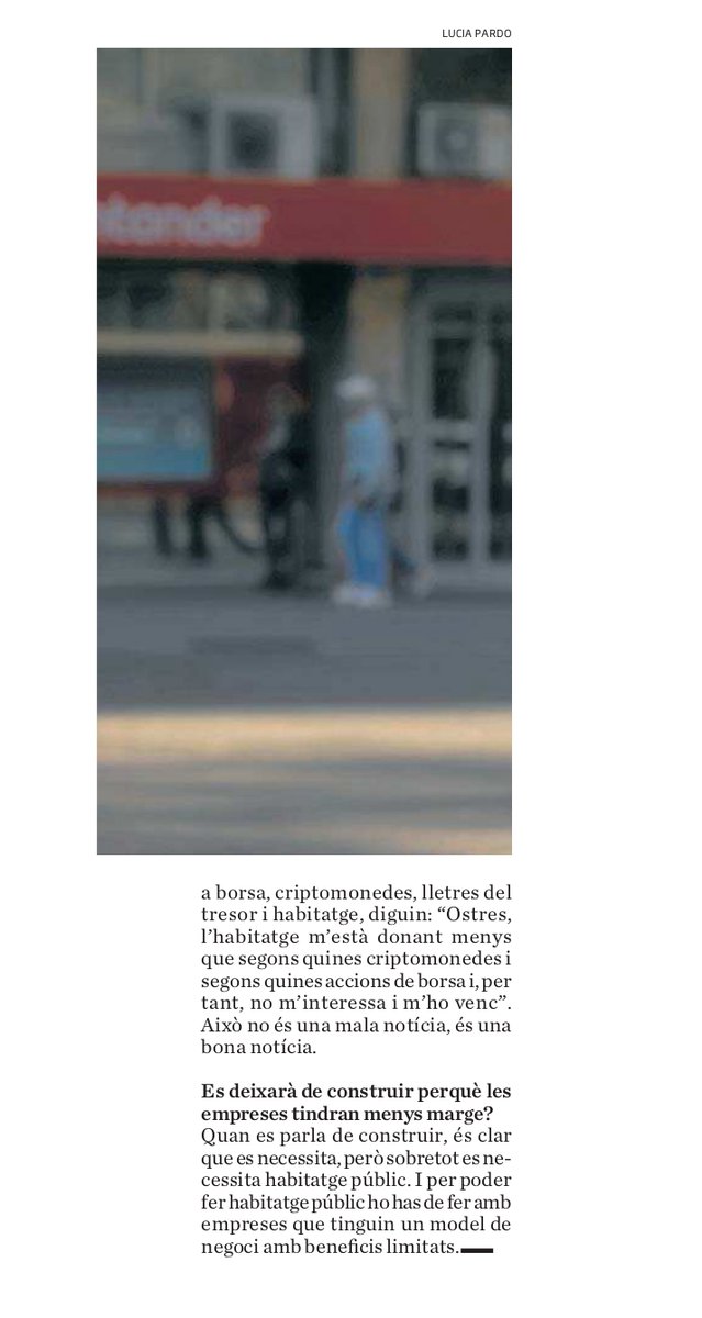 Ed_Portic's tweet image. 🏠«La proposta de fer habitatge protegit a perpetuïtat segueix el bon camí, però necessites més mesures.»

🗞 Al @diariARA entrevisten l’autor de ‘El segrest de l’habitatge’ de @JaimePalomera | @Grup62