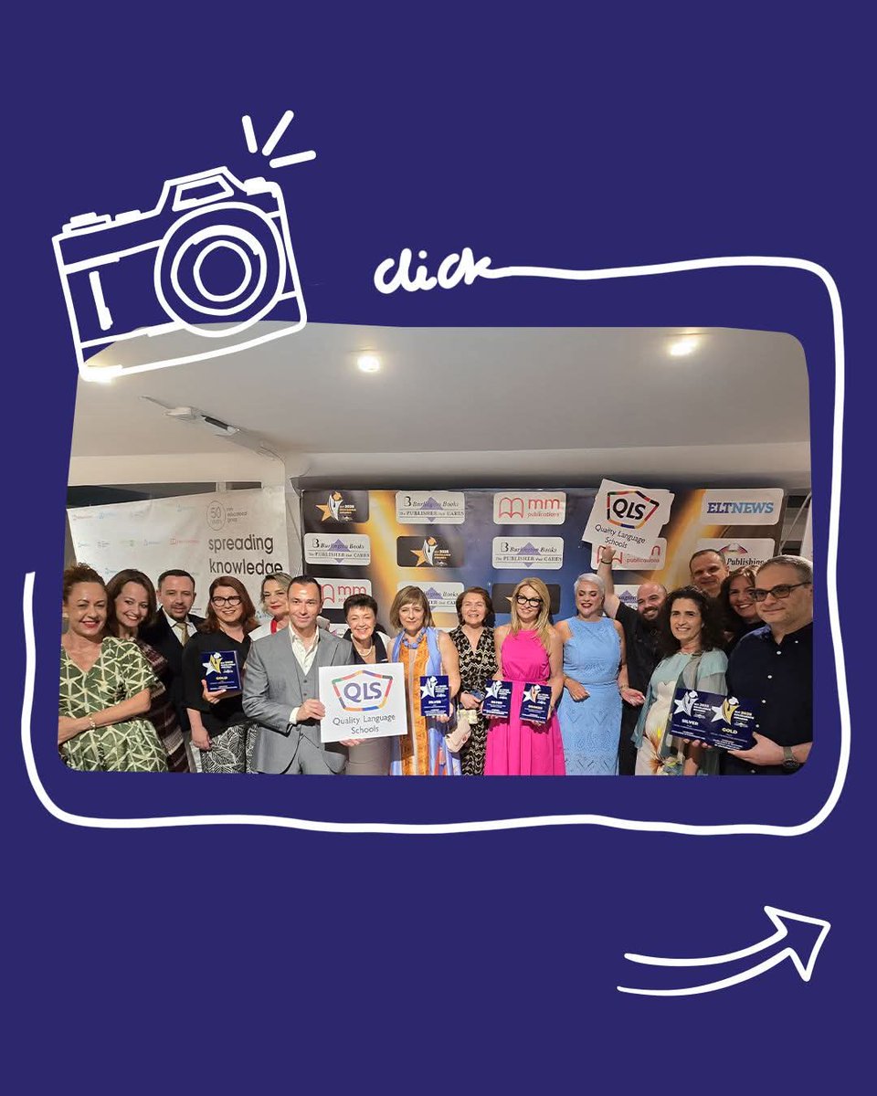 qlsnetwork's tweet image. QLS WINS 2 ELT EXCELLENCE AWARDS!
@qlsnetwork is the proud recipient of 🥇Gold &amp;amp; 🥈 Silver #ELTExcellenceAwards in the categories of "School Associations " &amp;amp; "Storytelling &amp;amp; Drama in Language Learning"! The ceremony took place on 27/6 in Athens. #QLS #ELTExcellenceAwards @Eaquals