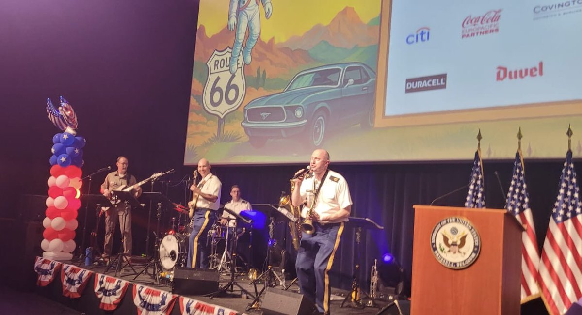 MPeronaci's tweet image. Delighted to join a wonderful celebration for the #IndependenceDay in Brussels.
Thanks to @MattWhitaker46 for being a fantastic host and congratulations to all our American friends.
Celebrating an enduring friendship based on a common commitment to freedom and democracy.
🇮🇹🤝🇺🇸