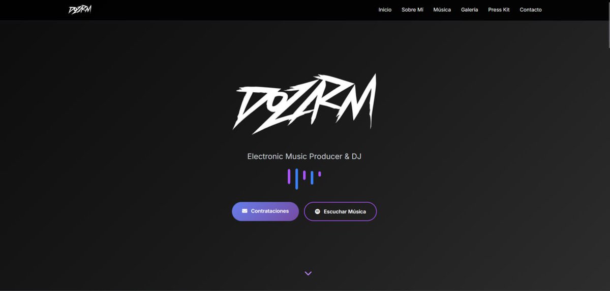 13Node_ES's tweet photo. Web oficial de @dozarmofficial

🎚¿Quieres que tu música suene antes de que le den al play?
Así empieza la experiencia en la nueva página de Dozarm: una landing potente, rápida y responsive donde cada beat encuentra su escenario.

https://t.co/INGA6gSKey https://t.co/Mj1eMmVgo4