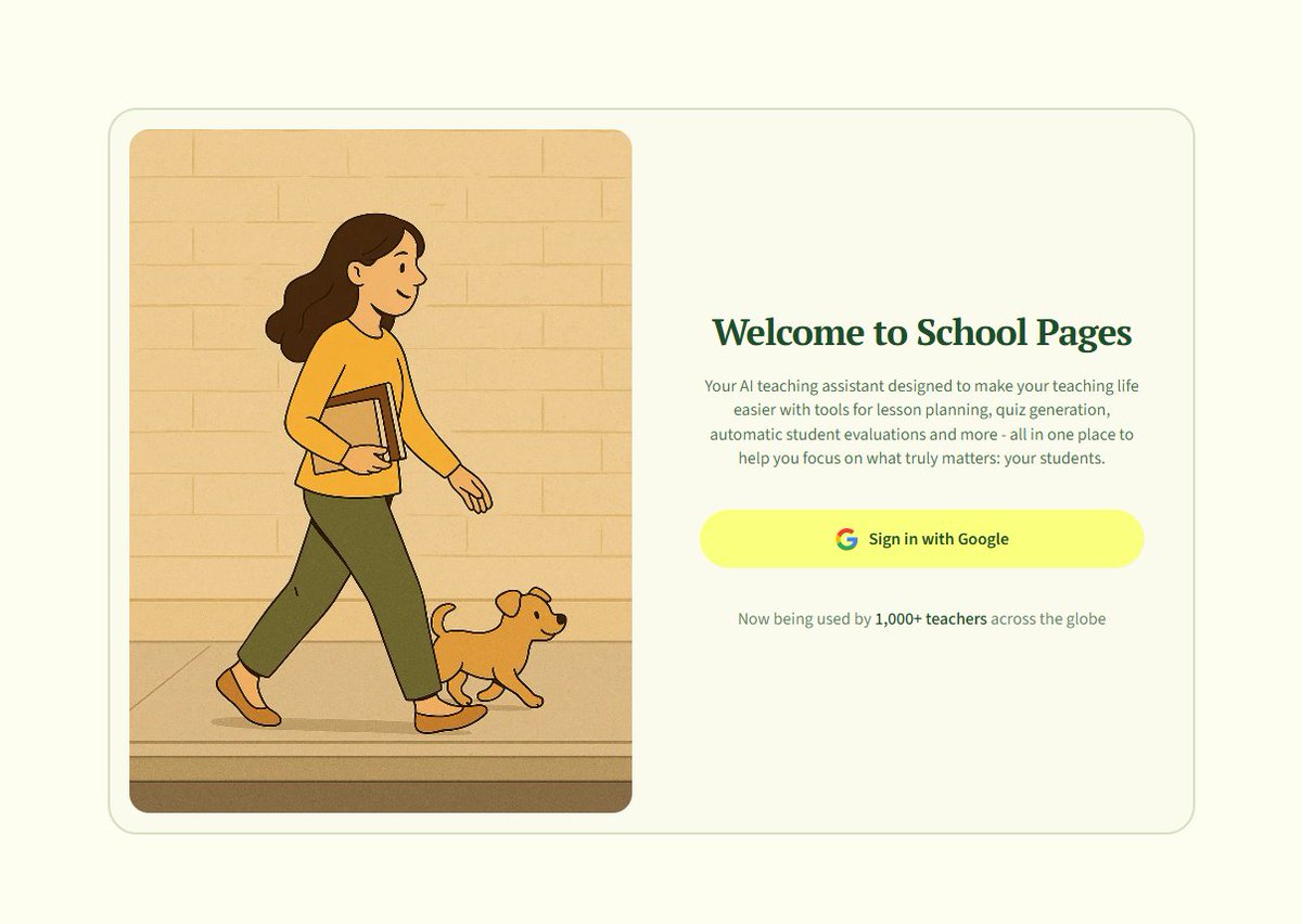 AnkitSharma_yf's tweet photo. Login page for Teachers, for an AI Assistant platform https://t.co/ghvOJyA28j