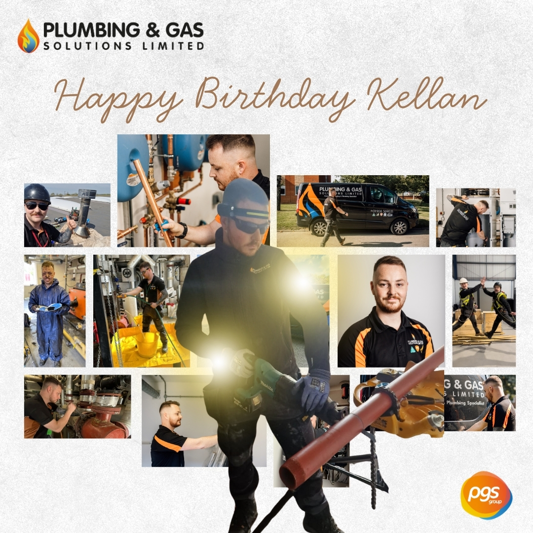 PGSolutionsltd's tweet image. Today, Plumbing & Gas Solutions Ltd are celebrating our gas engineer Kellan’s birthday! 🥳
Kellan has been with us for 8 years now and his dedication, work ethic, and positive attitude makes him a key member of our team. It’s a pleasure to have him with us.🤝
Happy Birthday! 🎉