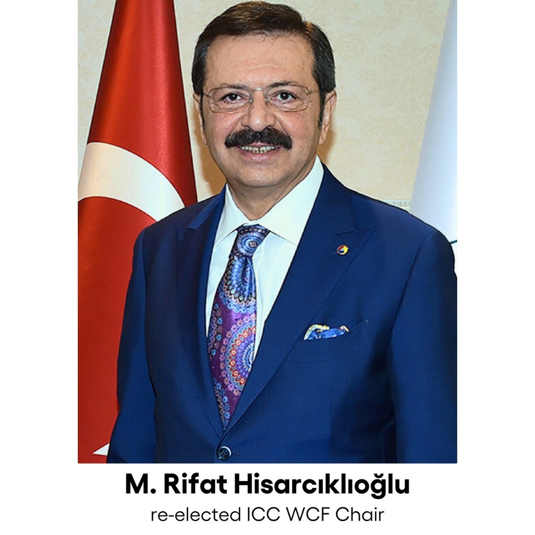 Türkiye Odalar ve Borsalar Birliği Başkanımız Sayın M. Rifat Hisarcıklıoğlu, 1 Temmuz 2025 itibarıyla ICC Dünya Odalar Federasyonu (WCF) Başkanlığı’na ikinci kez seçildi.
Vizyoner liderliğiyle ülkemizin uluslararası alandaki konumunu ileriye taşıyan Başkanımızı tebrik ediyor,
