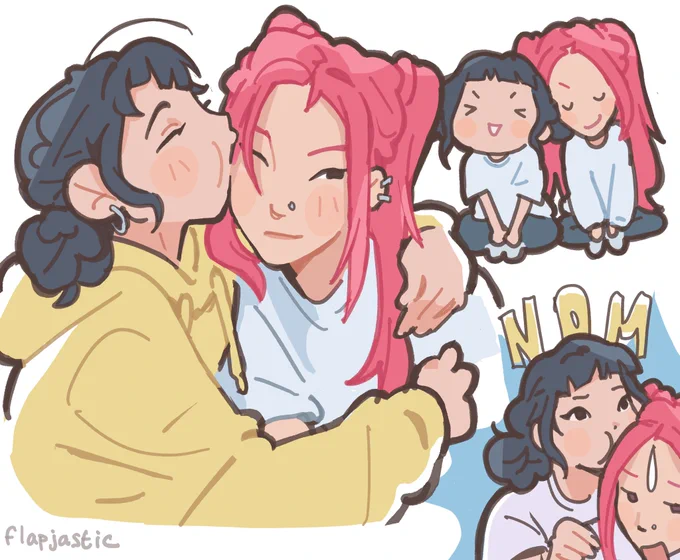 doodles #zoeymira #KPOPDEMONHUNTERS
