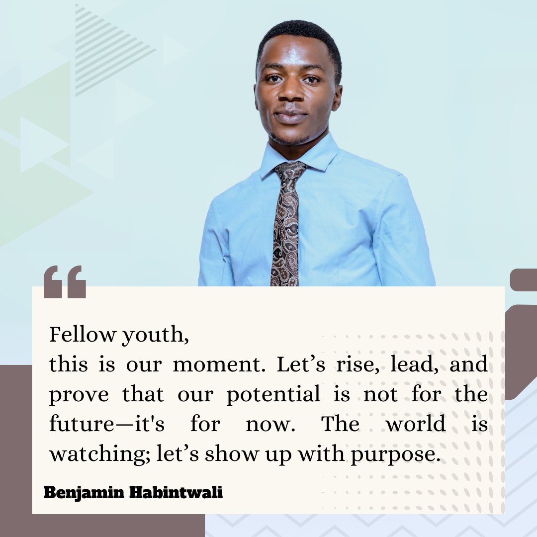 The spotlight is on us—not tomorrow, not someday, but now.
This generation holds power, vision, and solutions.
We're not waiting to be invited. We're stepping forward to lead.
#YouthInAction #PurposeDriven #RiseAndLead