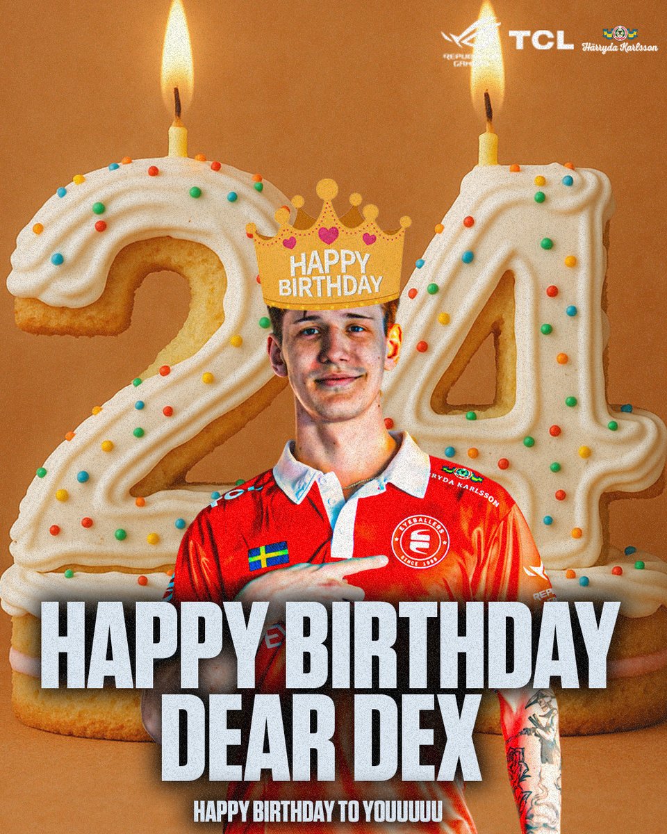 HBD, DEAR DEX! 🎂

He's our rock on the server and a bringer of laughs off the server. Today dex turns 24.

Let's give him some love in the comments, shall we EYEGANG? 🤍