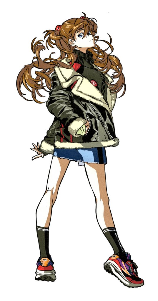 惣流・アスカ・ラングレー(エヴァンゲリオン) 「スマホの画像整理して