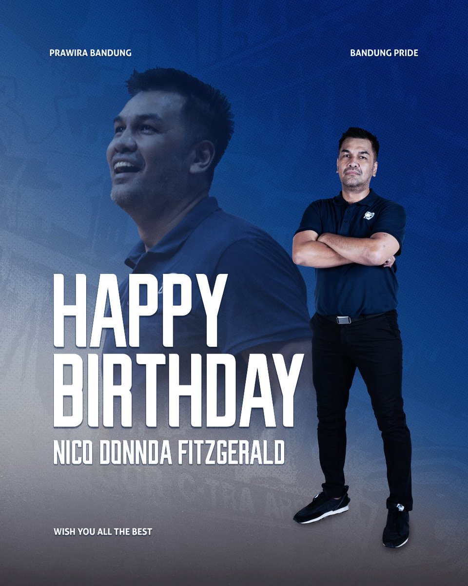 Happy Birthday, Coach Donnda! 🥳

Wishing you health, strength, and endless motivation.

#BandungPride