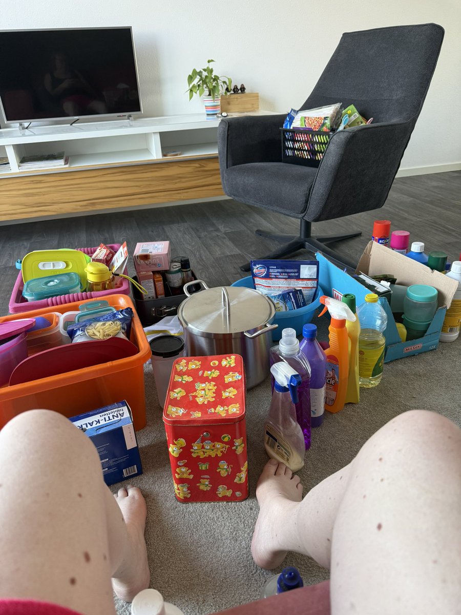 Ik ga vandaag mijn eigen puinhoop maar us ruimen🤪