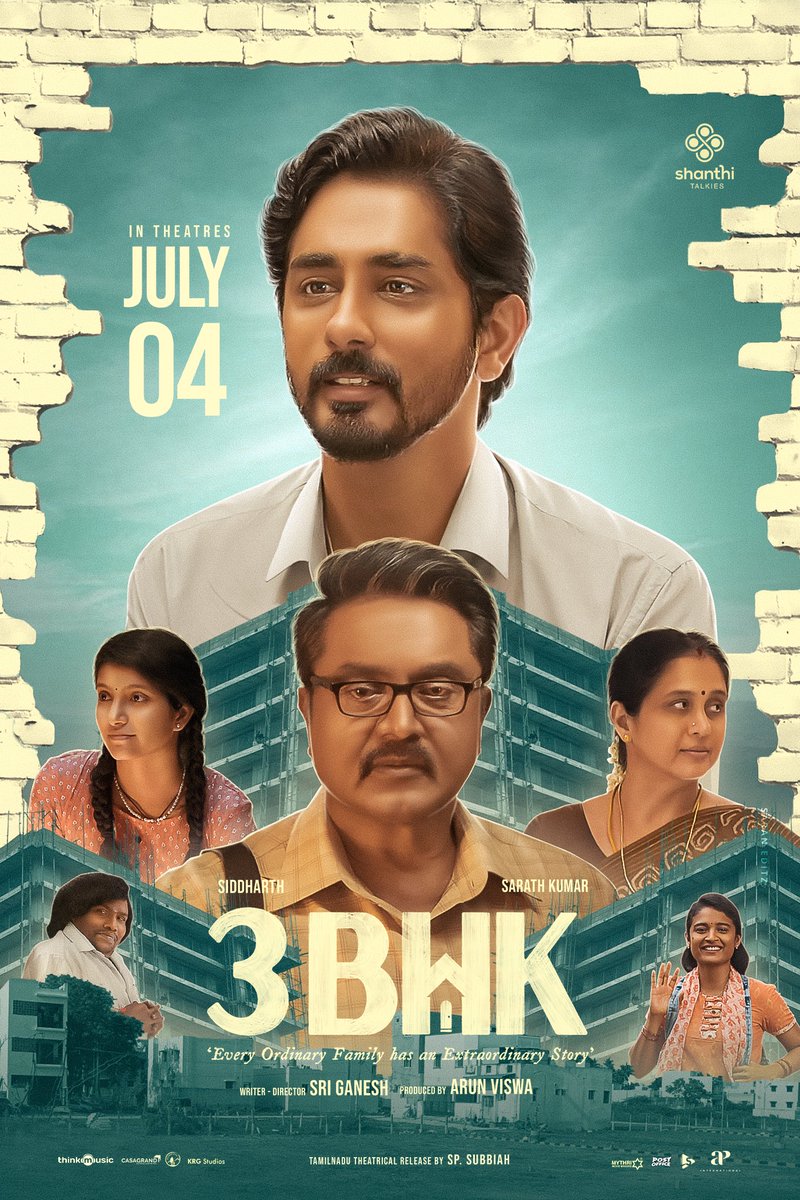 My Poster design for #3BHK movie
#MY3BHKPOSTER
#my3bhkposter 
#3BHKfromJULY4

<a href="/sri_sriganesh89/">Sri Ganesh</a> 
<a href="/ShanthiTalkies/">Shanthi Talkies</a>