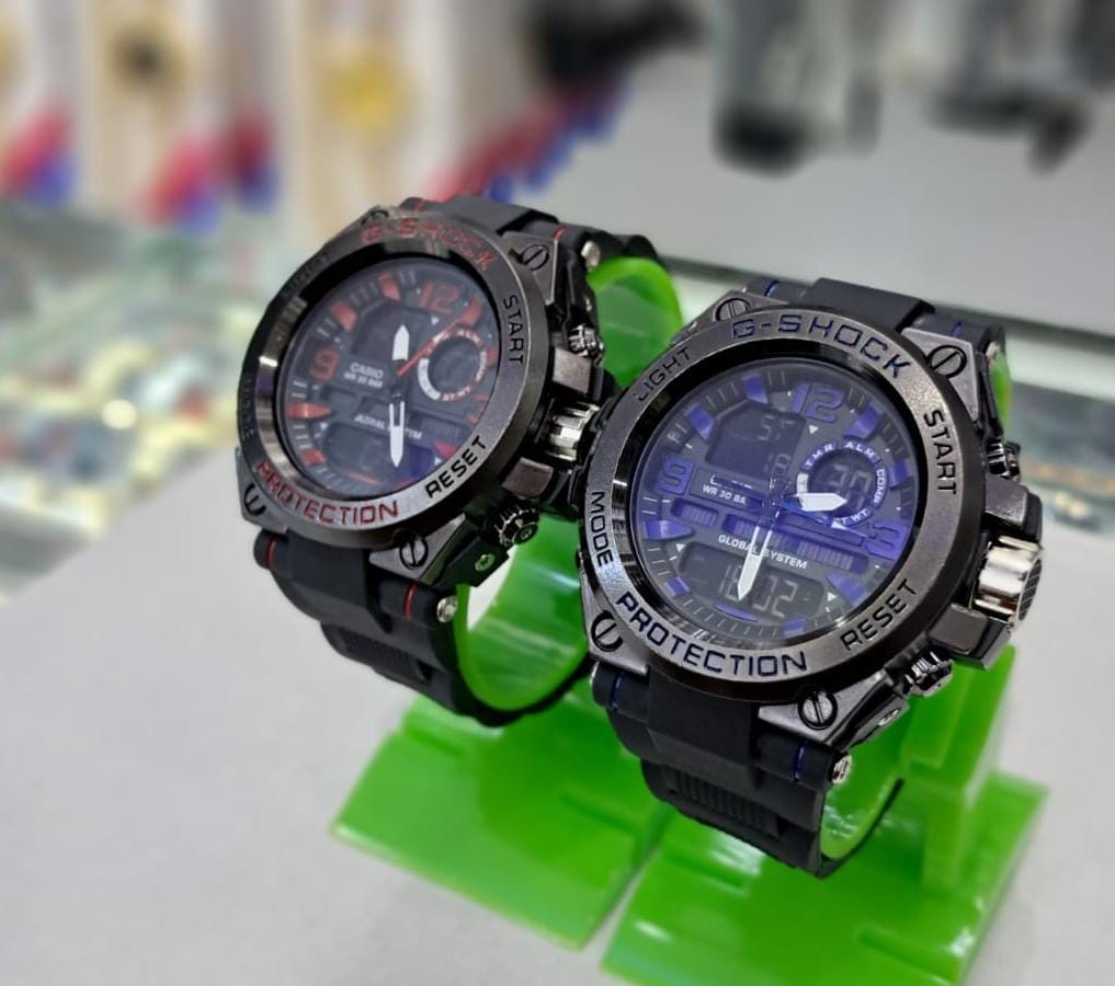 🔥 New in 🔥
G-Shock Casio double time ..
Waterproof 
Ksh 1500
We do country wide derivery
Call or text 0768960761