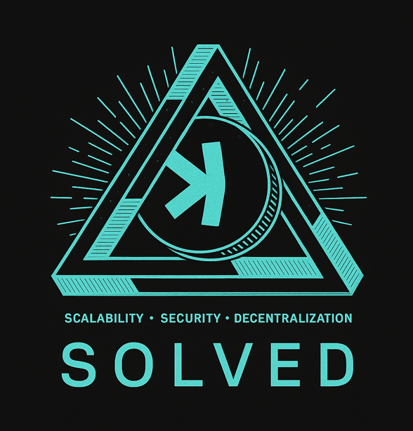 davevw_'s tweet photo. The trilemma said:
“You can’t have all three.”
$KAS said:
“Watch me.”
#KAS #KASPA #TRILEMMASOLVER https://t.co/e9jRfY8PzH