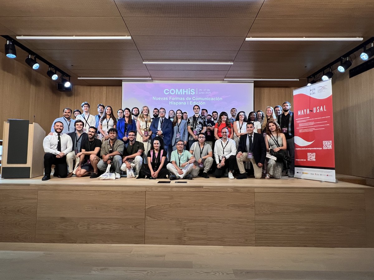 BISITE_USAL's tweet image. 🙌 La semana pasada, desde #BISITE participamos con @Maya_Usal en el #SalamancaTechSummit25 🙌
👉 Durante tres días vimos cómo #tecnología, #IA, #historia y #emprendimiento se unieron para repensar el futuro😁
😲 Conoce más sobre nuestra participación: bisite.usal.es/es/blog/univer…