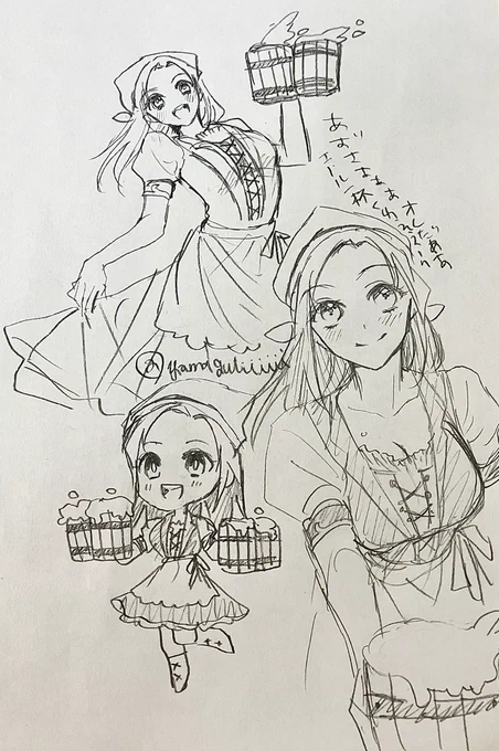 描けば出る…そうだろあずさ!! 