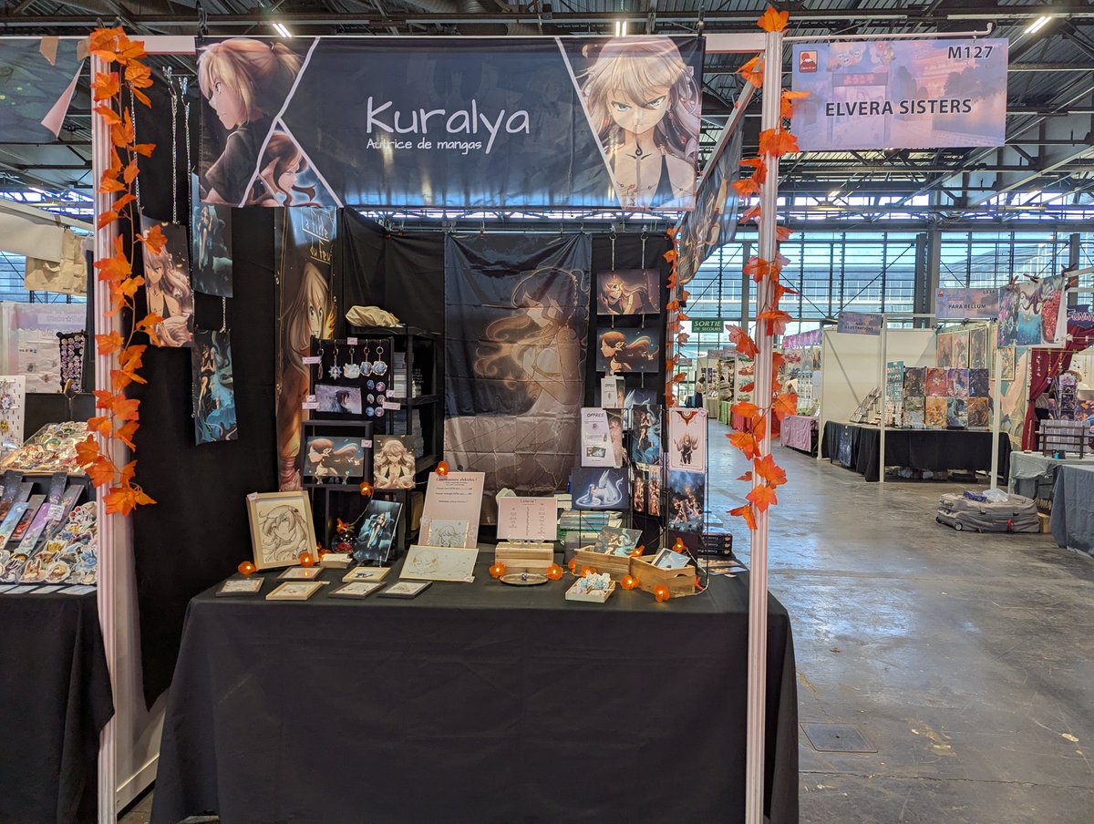 Kuralya_Elvera's tweet image. C'est parti pour 4 jours de Japan Expo ! Venez me voir au stand M127 !