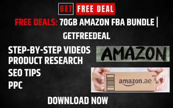GetFreeDeal1's tweet photo. FREE 70GB Amazon FBA Bundle from GetFreeDeal
Step-by-step videos
Product research + SEO + PPC
Everything you need to start selling!
#AmazonFBA #FreeDownload #GetFreeDeal #Ecommerce https://t.co/O1ftVUL9fQ