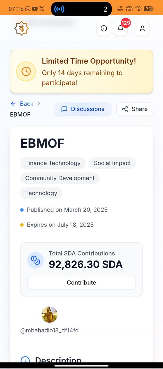 EBMOF SIDRA tweet media