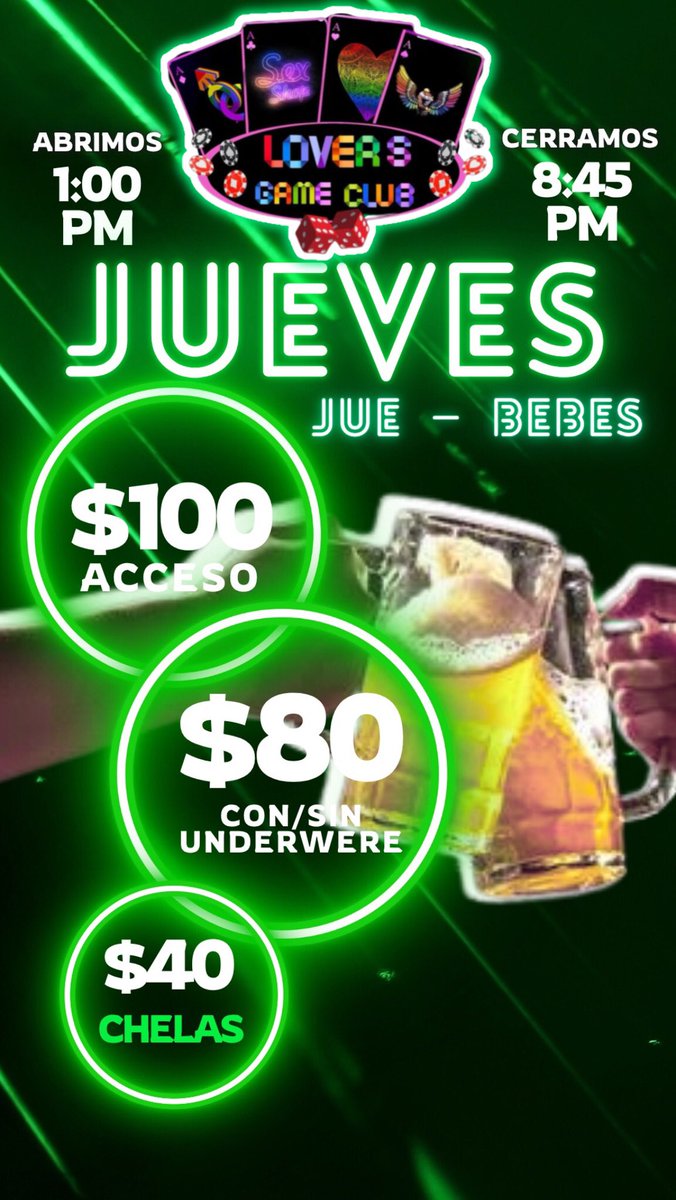 LOVERS GAME CLUB (@loversgameclub_) on Twitter photo 🍑CABINAS ECATEPEC🍆
POR QUÉ USTEDES LO PIDIERON YA ABRIMOS LOS 7️⃣ DÍAS DE LA SEMANA🔥
🍻JUEVES🍻HOY TODA LA CHELA EN 💲4️⃣0️⃣ pesitos
💲1️⃣0️⃣0️⃣ ACCESO NORMAL
💲8️⃣0️⃣ EN UNDERWERE o DESNUDO
1️⃣PM - 8️⃣:4️⃣5️⃣PM
Hoy <a href="/Nath_BarbieBoy/">NATH EL MUÑECO</a> en la 🔥zona de bar más hot🔥🍑😈🍆
📍Estamos 🍑CABINAS ECATEPEC🍆
POR QUÉ USTEDES LO PIDIERON YA ABRIMOS LOS 7️⃣ DÍAS DE LA SEMANA🔥
🍻JUEVES🍻HOY TODA LA CHELA EN 💲4️⃣0️⃣ pesitos
💲1️⃣0️⃣0️⃣ ACCESO NORMAL
💲8️⃣0️⃣ EN UNDERWERE o DESNUDO
1️⃣PM - 8️⃣:4️⃣5️⃣PM
Hoy <a href="/Nath_BarbieBoy/">NATH EL MUÑECO</a> en la 🔥zona de bar más hot🔥🍑😈🍆
📍Estamos