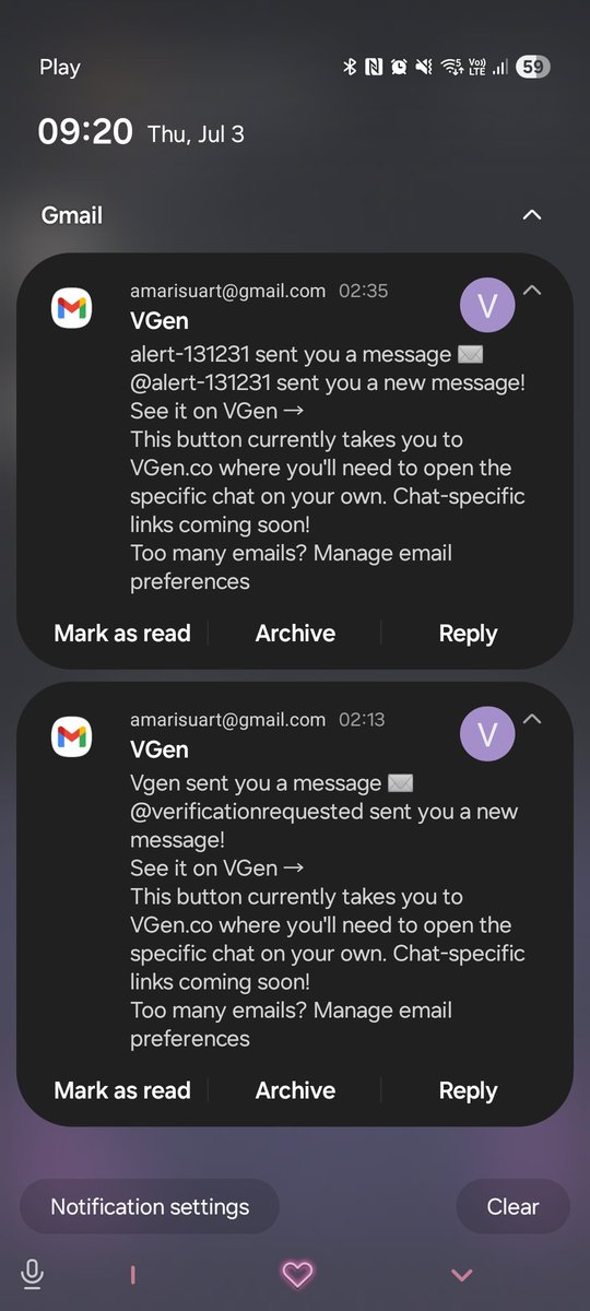 amarisuart's tweet image. Guys this is 3 messages in one day already..
Please be careful, there's scammers impersonating as @_VGen_ staff
DO NOT click on any links they send you! ❌️
Pls share so people can see!
#vgen #vgencomm