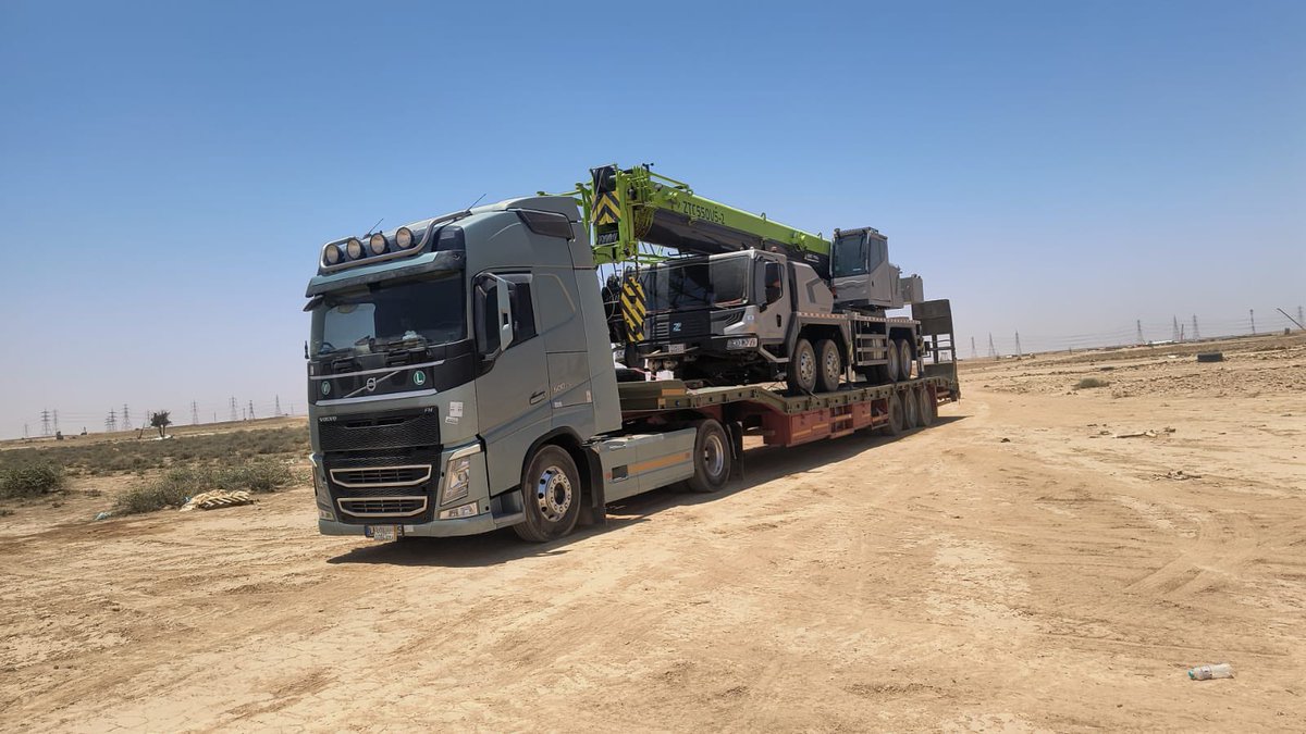 #heavyequipment #lowbed #Transport #Heavy_transport #jubail #dammam_equipment #NEOM #لوابد #jeddah 
 
I have lowbed for rent per day or monthly 
0557066760