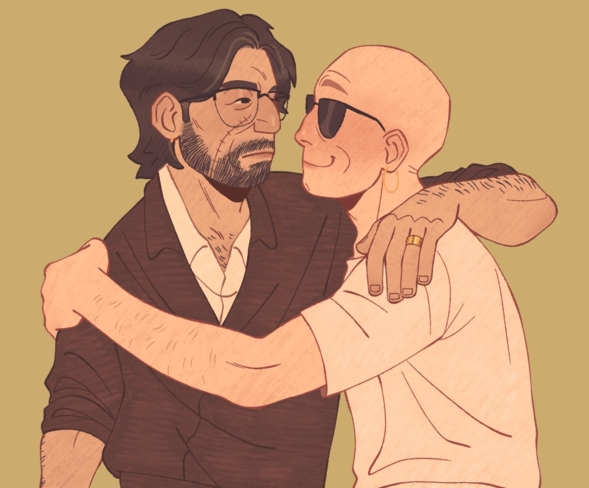 I still like these Alan and Deacon drawings I did last year... ♡
#Fallout