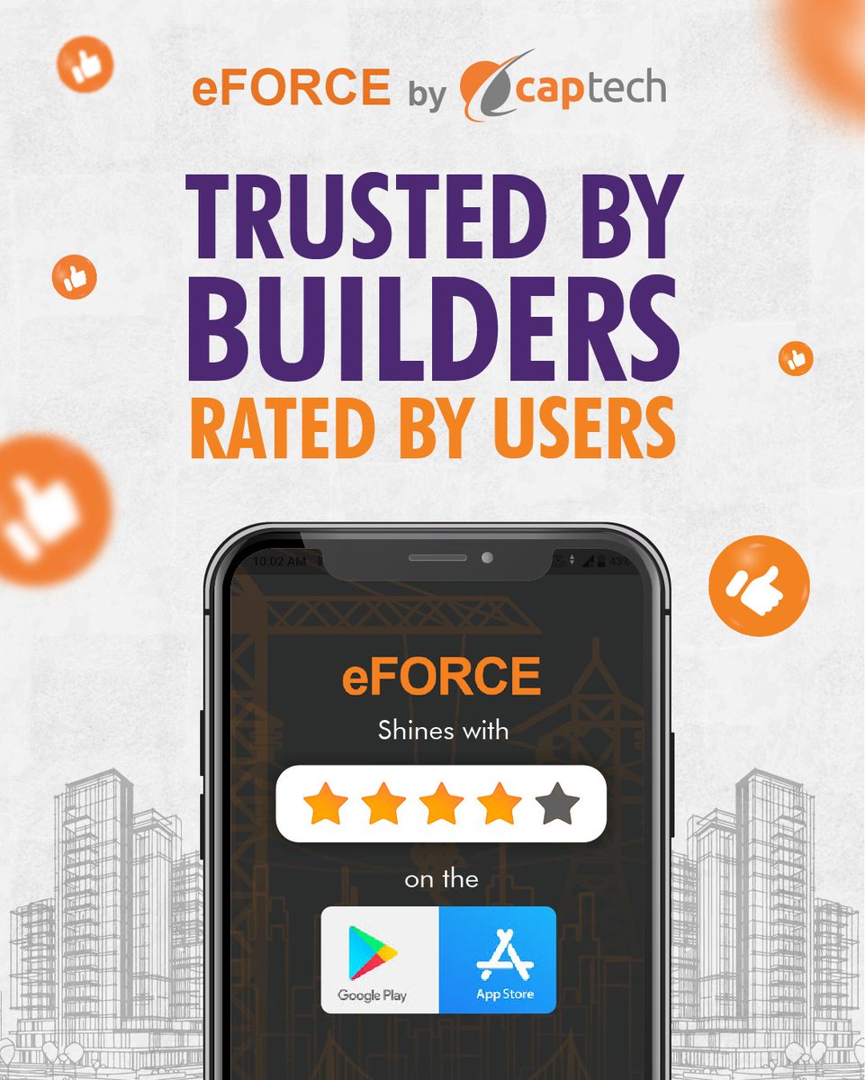 capacit_e's tweet image. At eForce, we set out to solve real problems—not just build an app.

From seamless hiring to transparent labour management, every feature is built with your needs in mind.

Now rated ⭐4 stars⭐ on the App Store—thanks to your trust! 🙌
📲 Download eForce today!
#eFORCE