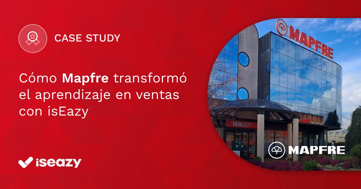 🚀En el #FiADSummit2025 conocimos de cerca un caso de éxito con impacto real: <a href="/mapfrecolombia/">MapfreColombia</a> ha transformado el aprendizaje comercial y disparado sus ventas con Aul@ Mapfre, creado junto a #isEazy.
📽️Mira la sesión completa👉 bit.ly/45LhTeB