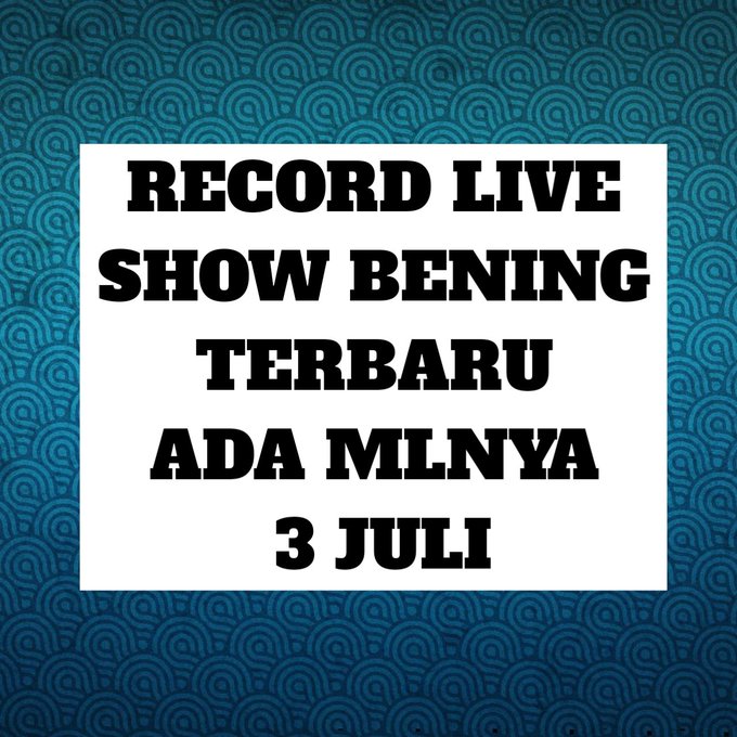 record live terbaru ada mlnya