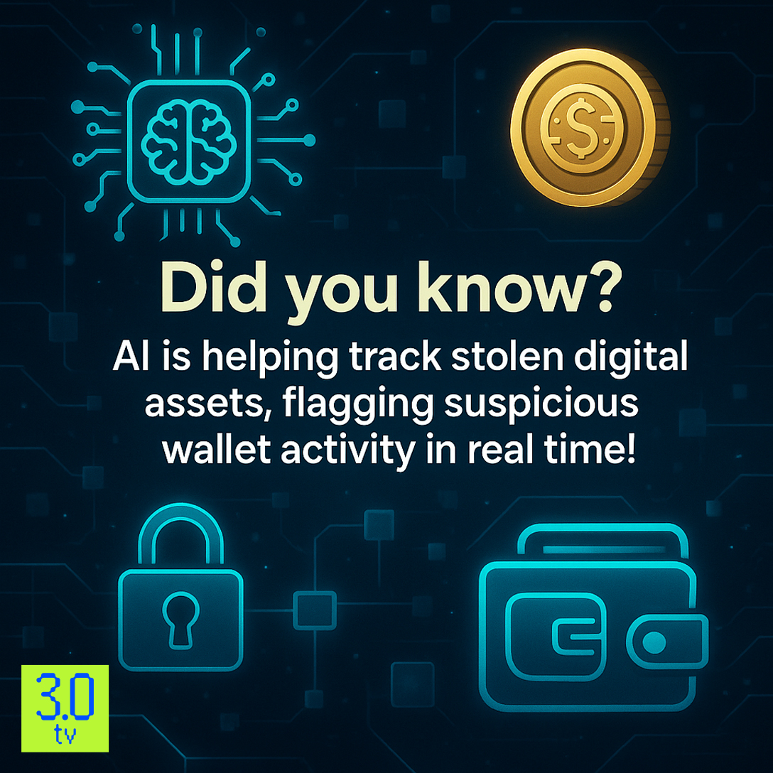 reallive3tv's tweet image. AI isn’t just creating digital art - it’s protecting it, too. 

From tracking down stolen tokens to spotting hacks before they happen, AI-powered security is making the digital asset world safer.

Follow 3.0 TV for more.

#DidYouKnow #AI #DigitalAssetProtection #Web3Safety #Web3…