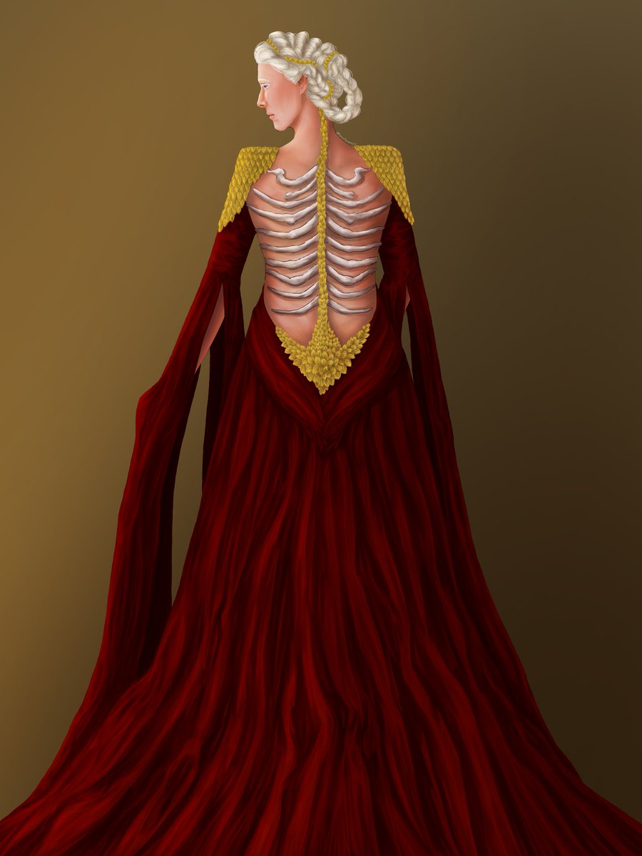 Never a son. Yet, still the Queen.

My humble offering of Rhaenyra

#RhaenyraTargaryen #HouseOfTheDragon #fanart #illustration #commissionsopen