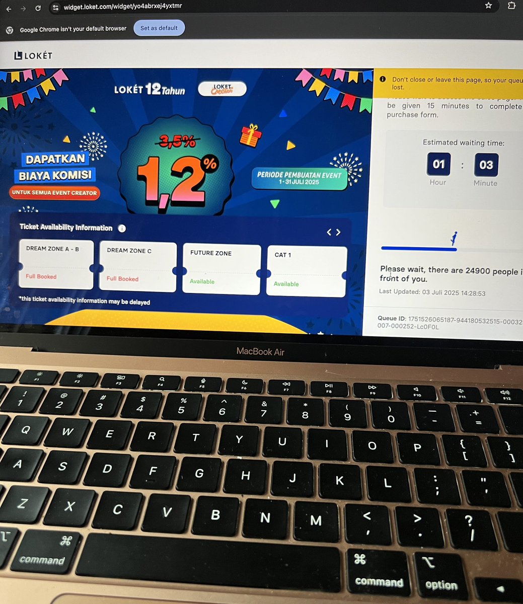 Mau berharap bs dpt dream jg udh ga mampu