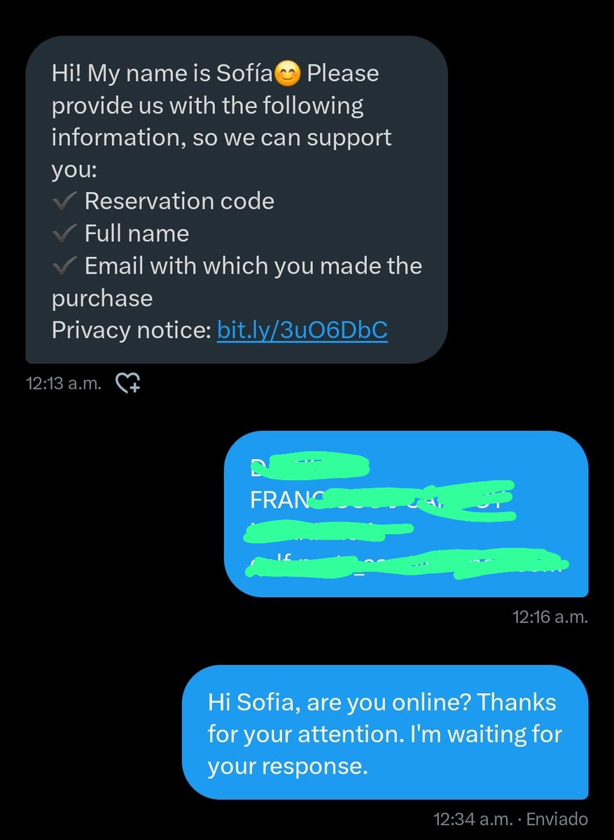 FLAMIGERON's tweet photo. @flyvolaris @NicolaShil86042 Why do they keep us waiting for so long without any response, just the first reply? ... more than one hour... https://t.co/JE6tSs50n6