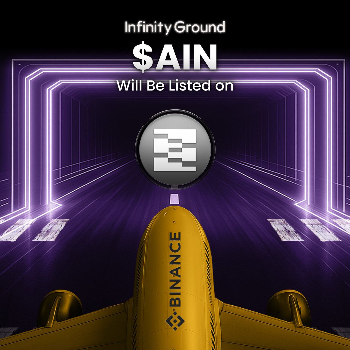infinityg_ai's tweet image. $AIN will be listed on @Binance!