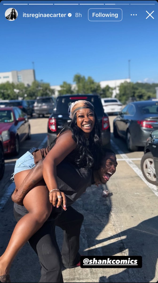 Guccistarboi's tweet photo. Lil Wayne’s daughter Reginae shares a picture of her and Shank on her ig story 👀 https://t.co/Gp37AafD3f