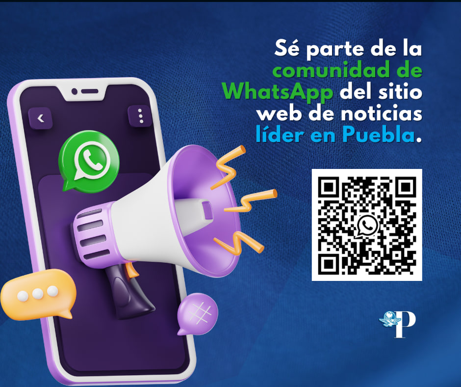 📲🟩 El Universal Puebla es más que el sitio web líder de noticias en el estado ¡Es toda una comunidad! Únete a nuestro WhatsApp y mantente siempre informado con las últimas noticias 👇🏻