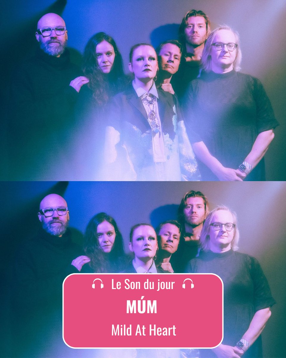 Merci Addict-Culture for having Múm´s "Mild At Heart" as 🎧 Le son du jour 🎧 
📎 addict-culture.com/mum-mild-at-he…
<a href="/mumtheband/">múm</a>