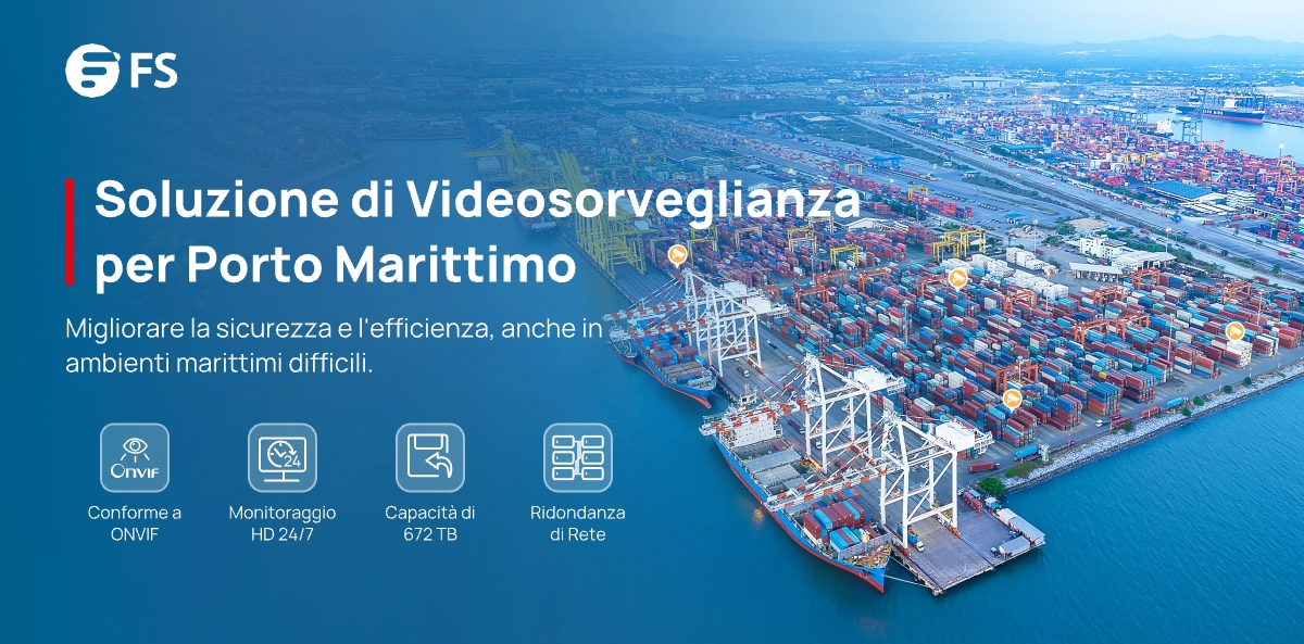 FScom_Italy's tweet image. #PortSecurity è una sfida costante. #FSSolutions offre protezione 24/7, integrazione facile, archiviazione sicura e rete pronta al futuro—per porti più sicuri e intelligenti.
fs.com/it/solutions/m…
 #MaritimeTech #SmartPorts #VideoSurveillance