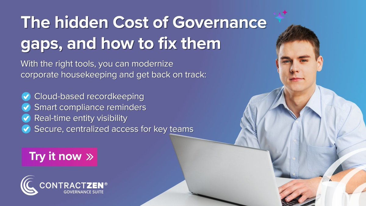The hidden Cost of Governance gaps, and how to fix them

Corporate housekeeping isn’t just a box to check, it’s also a foundational part of protecting your organization’s reputation, efficiency, and compliance posture.

🔍 Poor documentation, unclear ownership structures, and
