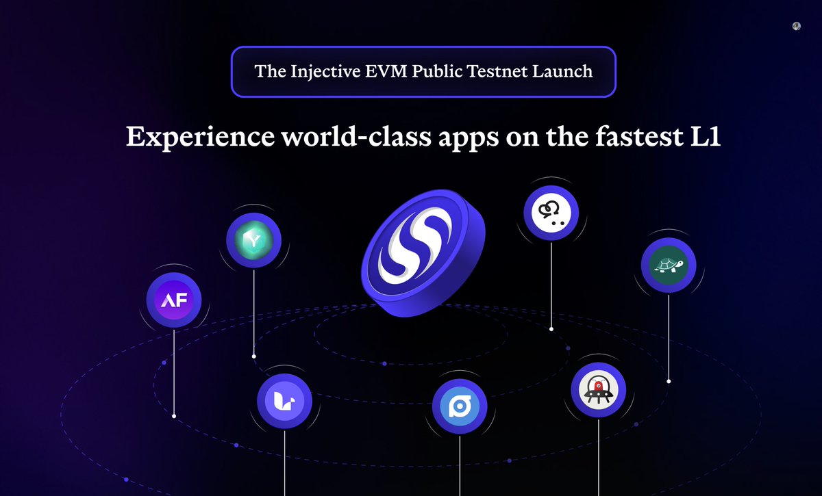 It's finally happening, the <a href="/injective/">Injective 🥷</a> MultiVM Public Testnet Launch.

Previously, <a href="/ericinjective/">Eric Chen</a> announced it for the first time at the Injective Summit in Bangkok last November. 

And now that the public testnet has been launched, users and developers can use and apply