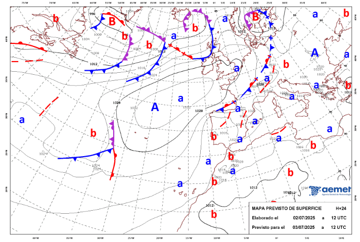 #meteo INFO METEO LOCALIDADES A 3 JUL. 2025 09:00 LT. <a href="/AEMET_Esp/">AEMET</a> <a href="/RegatistasRV/">Regatistas Virtuales</a> 
regatistas-virtuales.net/zona-meteo/met…