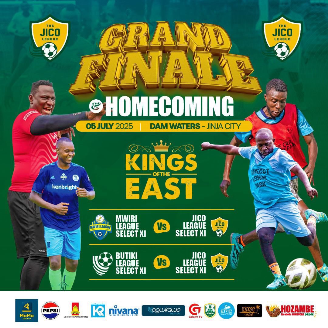 MWIRI LEAGUE (@mwirileague) on Twitter photo Some claim to rule the East, others call themselves the Eastern Giants... but everyone knows who the real king is: <a href="/MwiriLeague/">MWIRI LEAGUE</a>💪 This Saturday, we'll prove our dominance at the #TJLGrandeFinaleSn3🔥 Come witness the magic and unleash the leopard spirit🐆🦁
<a href="/JicoLeague/">JICO LEAGUE</a> Some claim to rule the East, others call themselves the Eastern Giants... but everyone knows who the real king is: <a href="/MwiriLeague/">MWIRI LEAGUE</a>💪 This Saturday, we'll prove our dominance at the #TJLGrandeFinaleSn3🔥 Come witness the magic and unleash the leopard spirit🐆🦁
<a href="/JicoLeague/">JICO LEAGUE</a>